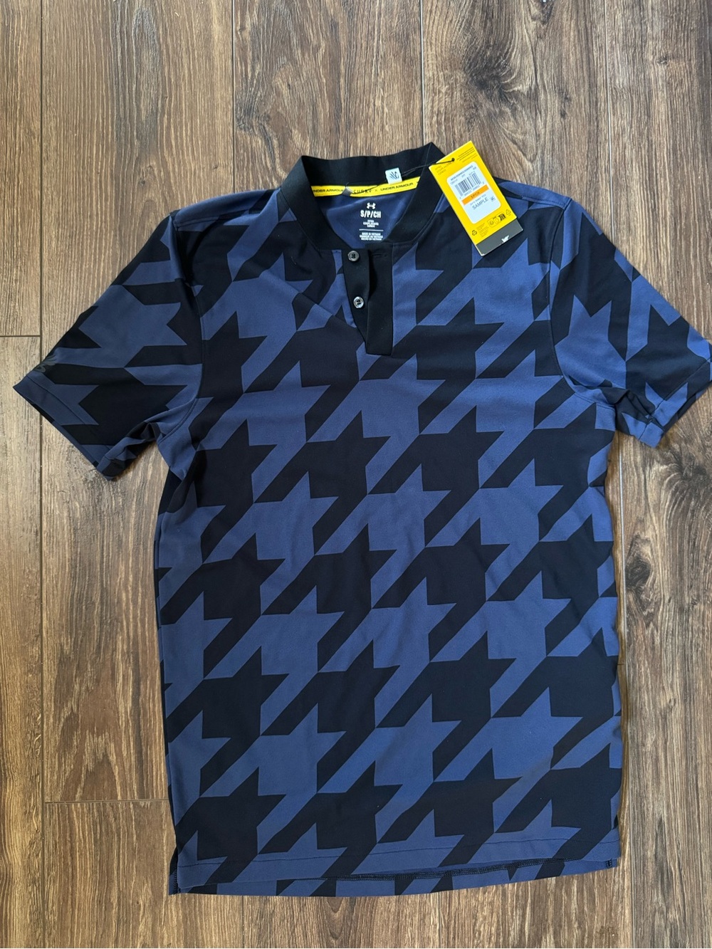 Steph Curry Under Armour Golf Polo Small Sample